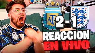 LA COBRA LLORA DE EMOCIÓN EN LA REMONTADA HISTÓRICA DE ARGENTINA FRENTE A INGLATERRA: ¡A LA FINAL!