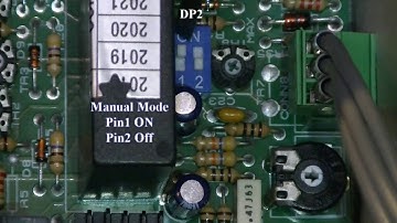 Feeder control RF4PWM BASIC : internal settings