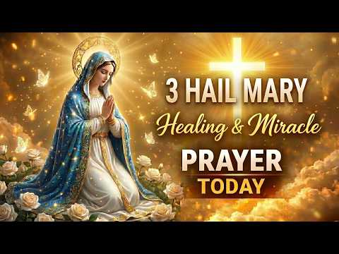 3 Hail Mary Novena for Miracles 🌹 Powerful Prayer for Urgent Needs