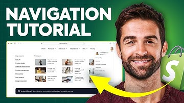 Shopify Navigation Tutorial (Mega Menus/Multi Level Menus/Dropdown Menus/Header Menu)