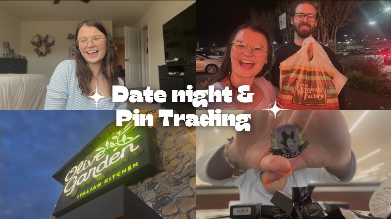 Видеоблог о свидании! Обмен значками и распаковка значков.