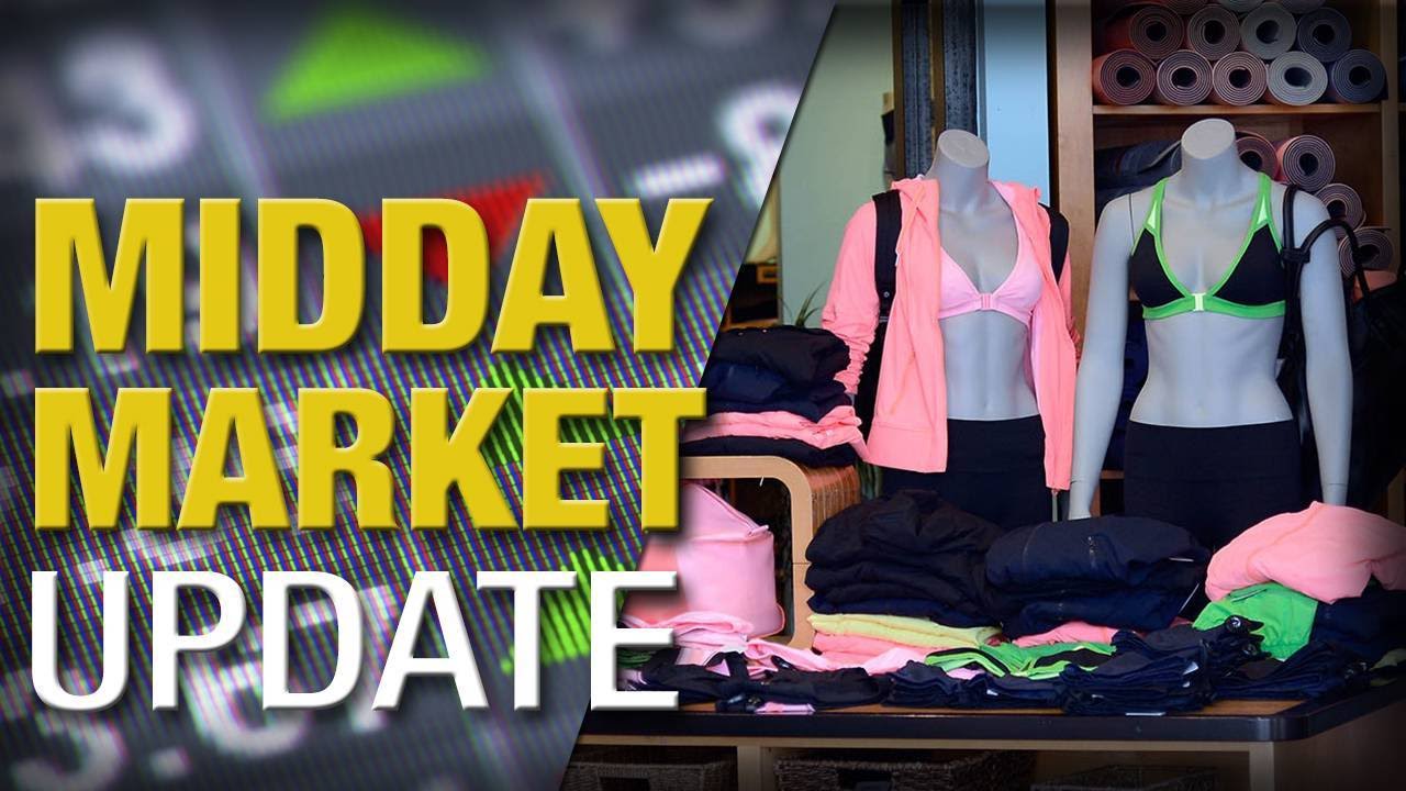 Midday Report: Stocks Slip as Retailers Drop on Cyber Monday
