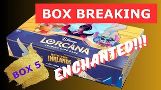 Enchanted Pull!!! Breaking Boxes For Value  Lorcana Into The Inklands