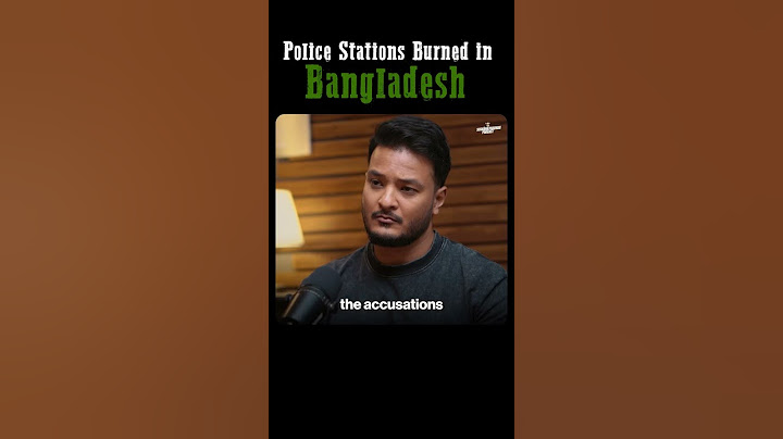 Police Stations Burned in Bangladesh | Zakir | Sushant Pradhan Podcast