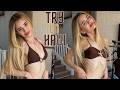 Try-On Haul: Brown Bikini