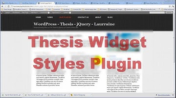 How to Add Rounded Corners, Background Colors and Drop Shadow to a Widget in the Thesis Theme