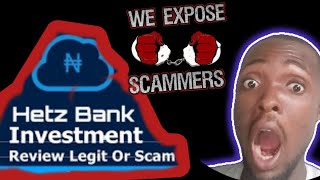 Hetz Bank Review ( 100% Scam) Accurate Review