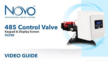 NOVO 485 Valve: Filter: Keypad Configuration & Diagnostic Screens | Step By Step Guide