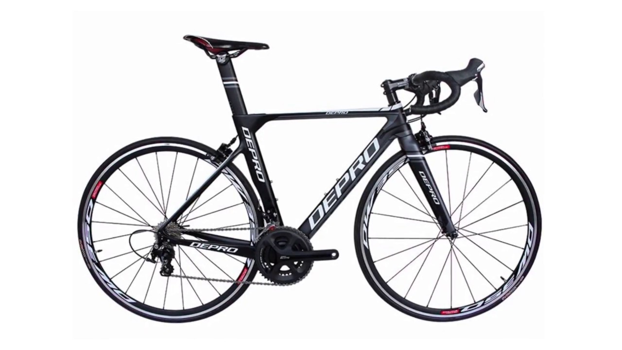 DEPRO Road Bike 22Speed 700C Carbon Fibre Frame Lucca Bicycle