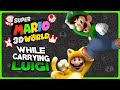 Is it possible to beat Super Mario 3D World Special Stages while Carrying Luigi?