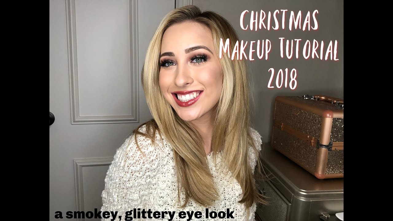 CHRISTMAS MAKEUP TUTORIAL 2018