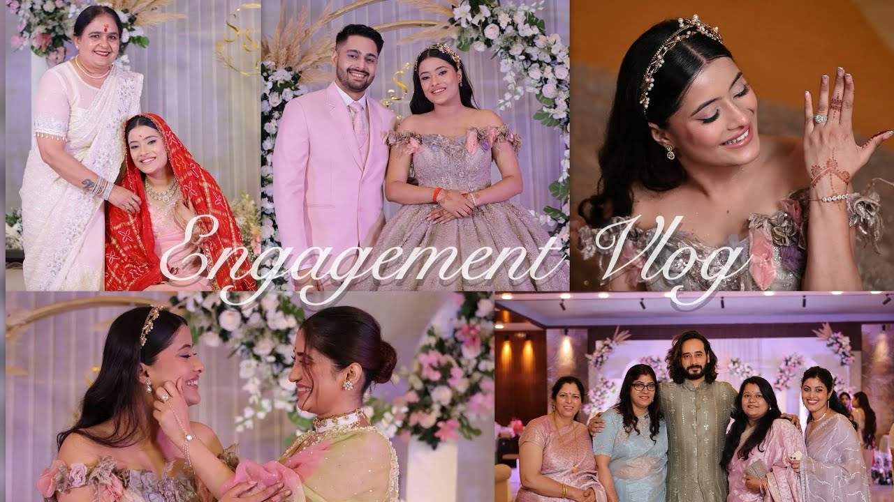 Engagement Vlog || Sheetal and Apoorv || Cinematic Video || Ring Ceremony