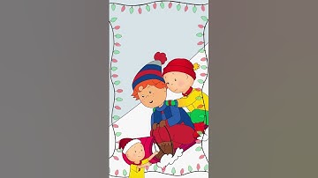 Thumbnail of Caillou Goes Sledding 🛷 #shorts