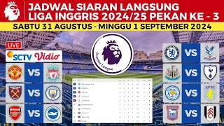 Jadwal Liga Inggris Pekan 3 - Man United vs Liverpool , Chelsea vs Crystal Palace - Live SCTV