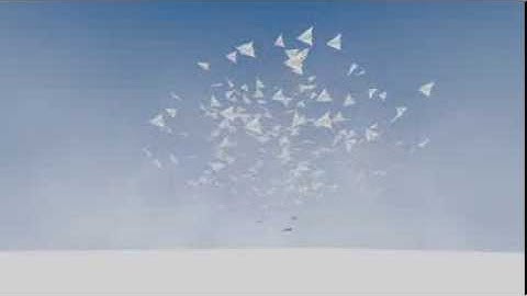 Blender boids addon (FloX alpha version) rendering #2