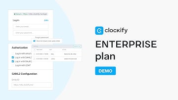 ENTERPRISE Plan Demo | Clockify Pricing
