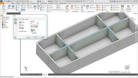 20 - Performing Transition Between Profiles and Creating Ribs | Inventor 2018 Part
