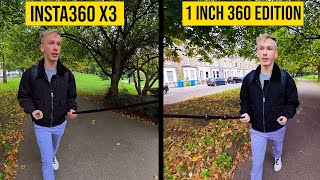 Insta360 X3 vs Insta360 1-Inch 360 Edition: Which Should You Buy?