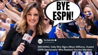 Former ESPN Reporter Allison Williams HIRED By Daily Wire After Resisting Vaccine Mandates