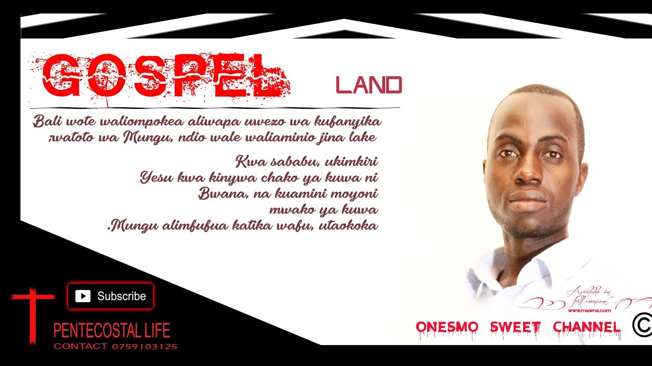 biblia takatifu ya kiswahili  kitabu cha waebrania gospel land channel onesmo sweet channel