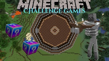 Minecraft MUTANT SKELETON CHALLENGE GAMES Lucky Block Mod   Modded Mini Game