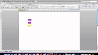 Microsoft Word 2011 Bug