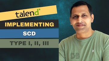 Talend Open Studio - Implementing SCD Type I, II & III