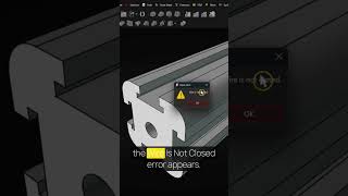 ⚠️ FreeCAD Wire Is Not Closed - FreeCAD Construction Line - FreeCAD External Geometry | #Shorts