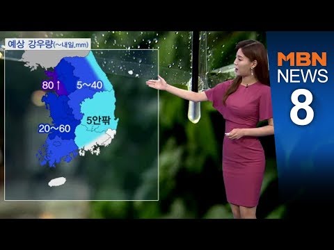 밤사이 요란한 비…내일 오후에 그쳐[뉴스8]