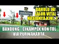 DULU INI JALUR UTAMA KE BANDUNG / NASIB JALUR BANDUNG - CIKAMPEK NON TOL