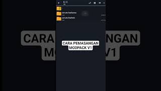 TUTORIAL PEMASANGAN MODPACK V1 VIA ZARCHIVER (MUDAH & AMAN)