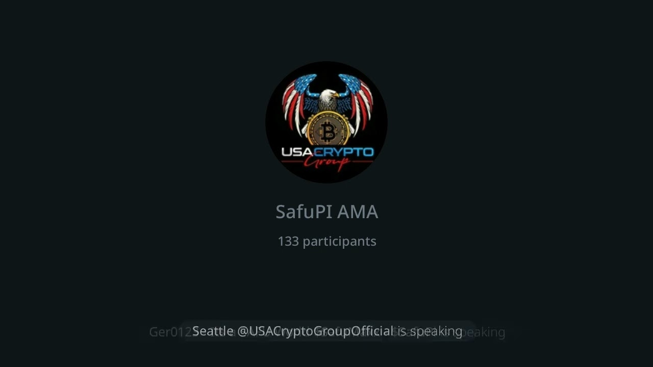 USA Crypto Group with SafuPi AMA 