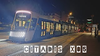 Alstom Citadis X05 n°403 : Essais techniques sur le réseau Naolib en 2023