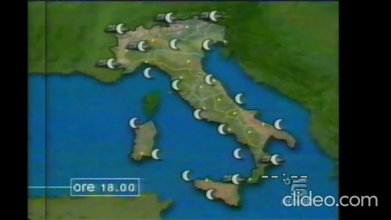 MUSICA di SOTTOFONDO - METEO 5 di Canale 5  - Anni '90 -