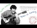Untitled 01  slide guitar blues in open g tuning  guitar lesson  tutorial with tab