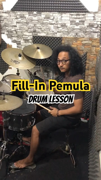 Fill-in pemula - Belajar fill-in untuk pemula 🥁 #drumlessons #drum #drums #belajardrum #drummer