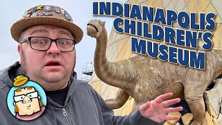Indianapolis Childrens Museum - Bursting With Dinosaurs