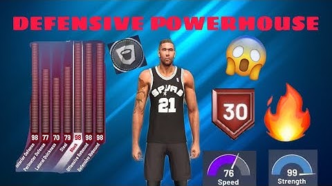 THE BEST DUNCAN BUILD IN 2K20 AND 2K21 | LOCK DOWN THE PAINT