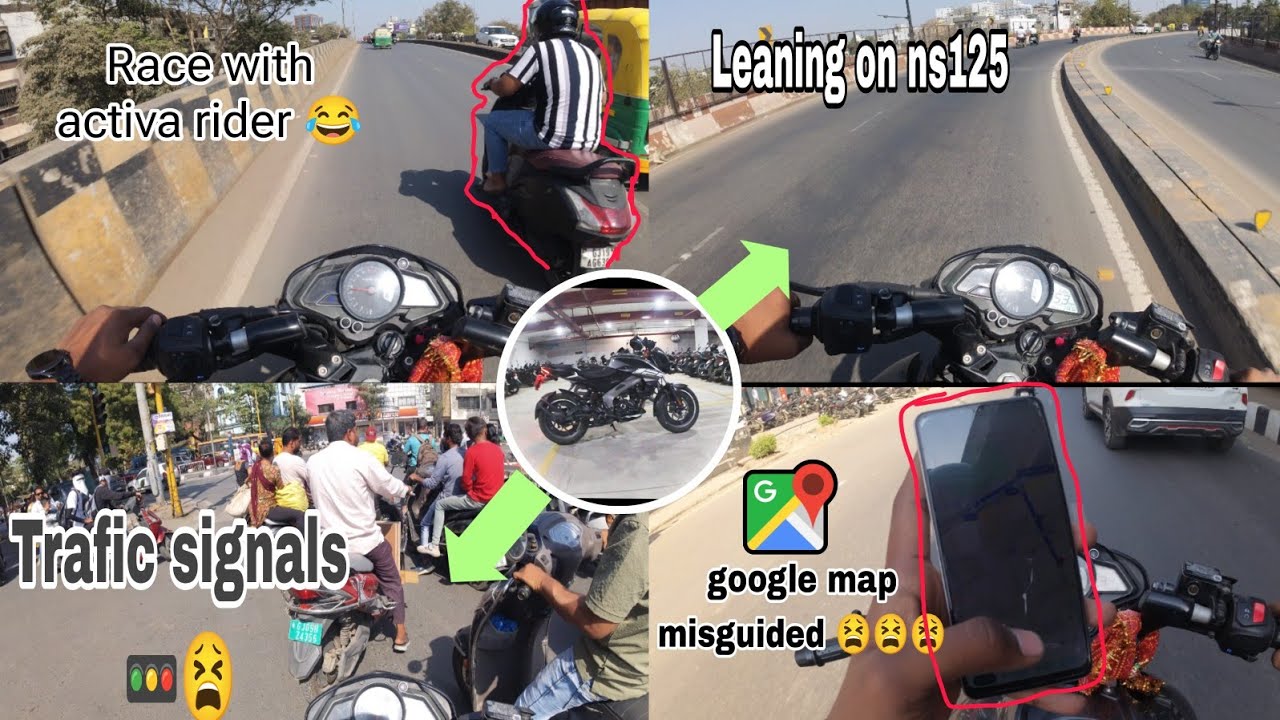 Activa vale se race lag gayi 😂 | Wheel Cover | ns 125 bs 6 | hyper ride | motovloging|traffic signal
