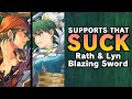 Characterization Not Found. [Supports that SUCK] Rath/Lyn. (Fire Emblem: Blazing Sword)