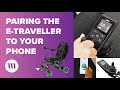 Etraveller  180 ergo flex  carbon  how to pair your electric wheelchair to your phone