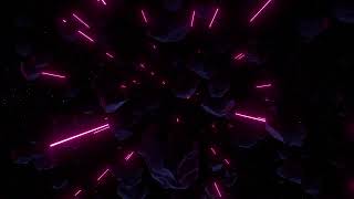 4K Asteroids & Lasers Vj Loop I Satisfying Video I Screensaver for Meditation