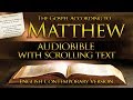 Sainte bible matthieu 1  28  complet anglais contemporain avec texte