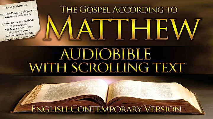 Holy Bible: Matthew 1 To 28 - Full (Contemporary English) With Text