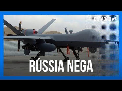 Rússia nega ter provocado queda de drone americano no Mar Negro