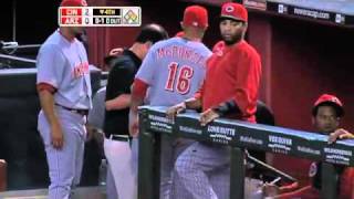 2009/05/12 Votto exits the game