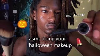 asmr doing your halloween makeup 🎃 screenshot 4