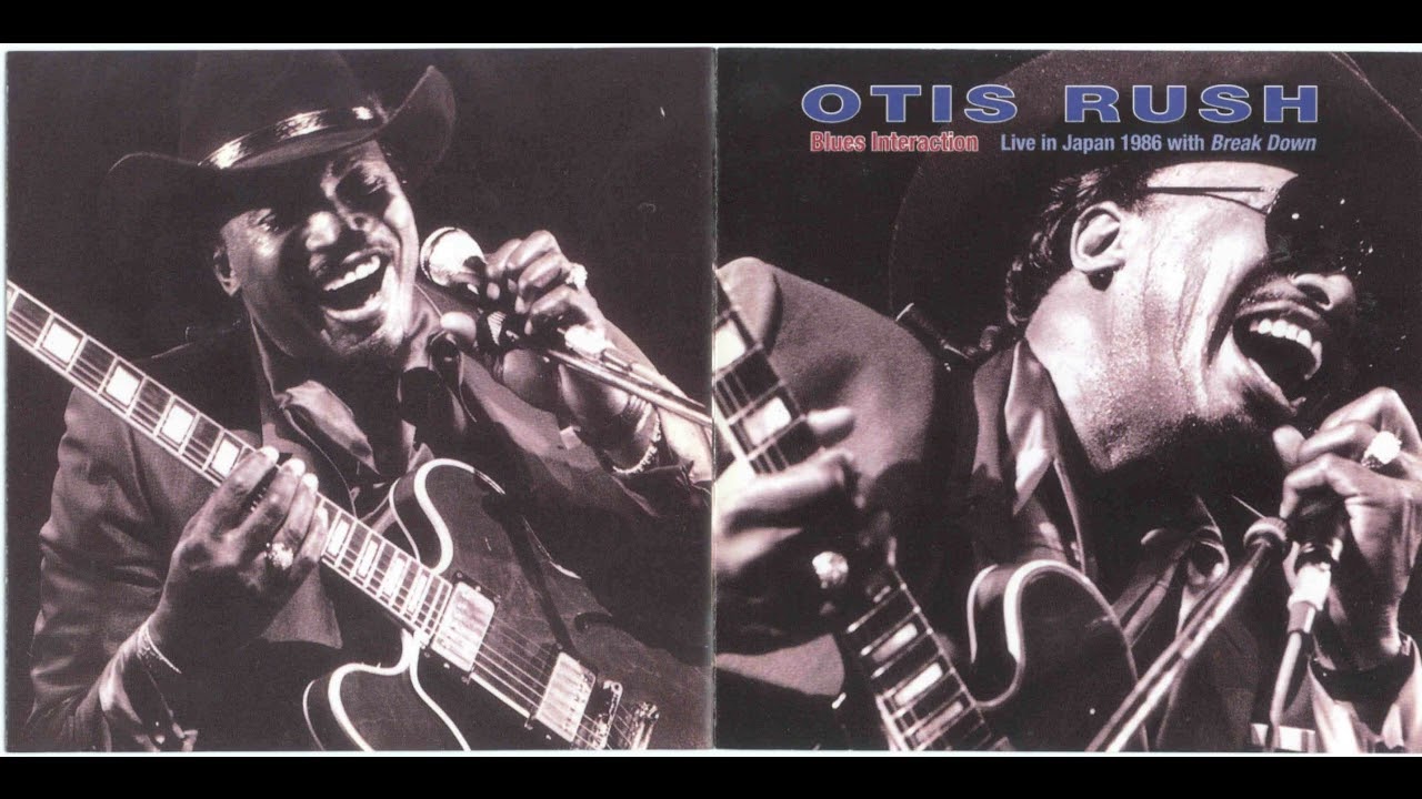 OTIS RUSH THE BLUES SHOW '86 来日ポスター Otis Rush Rush,