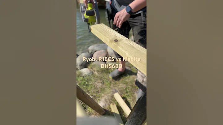 Ryobi R18CS vs Makita DHS680