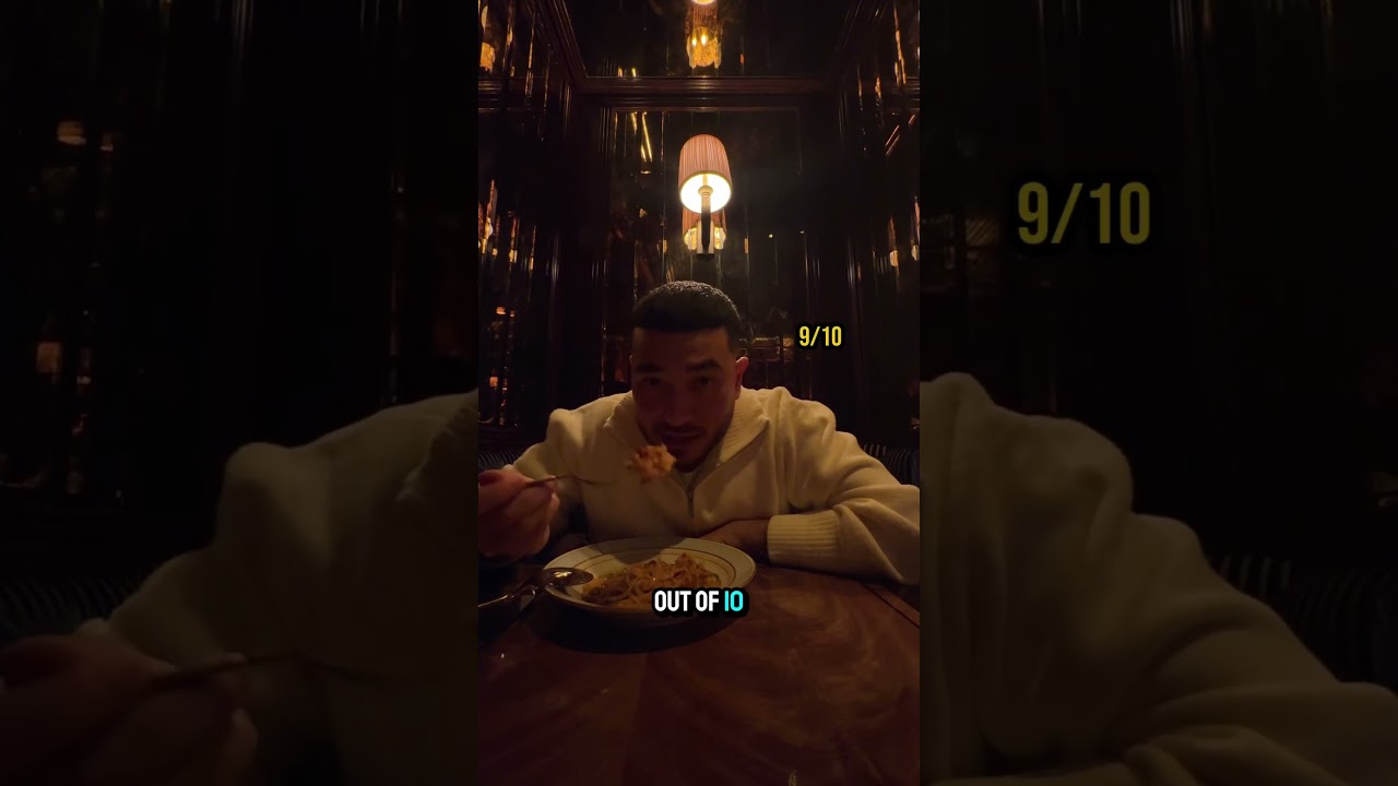 POV: Solo Dinner at a Hard To Get Into Restaurant